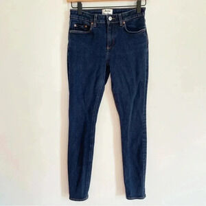 Acne Studios Dark Wash Skinny Jeans Classic Mid Rise Pants Denim Small Women’s